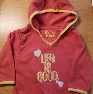 6-12 month Life is Good pullover